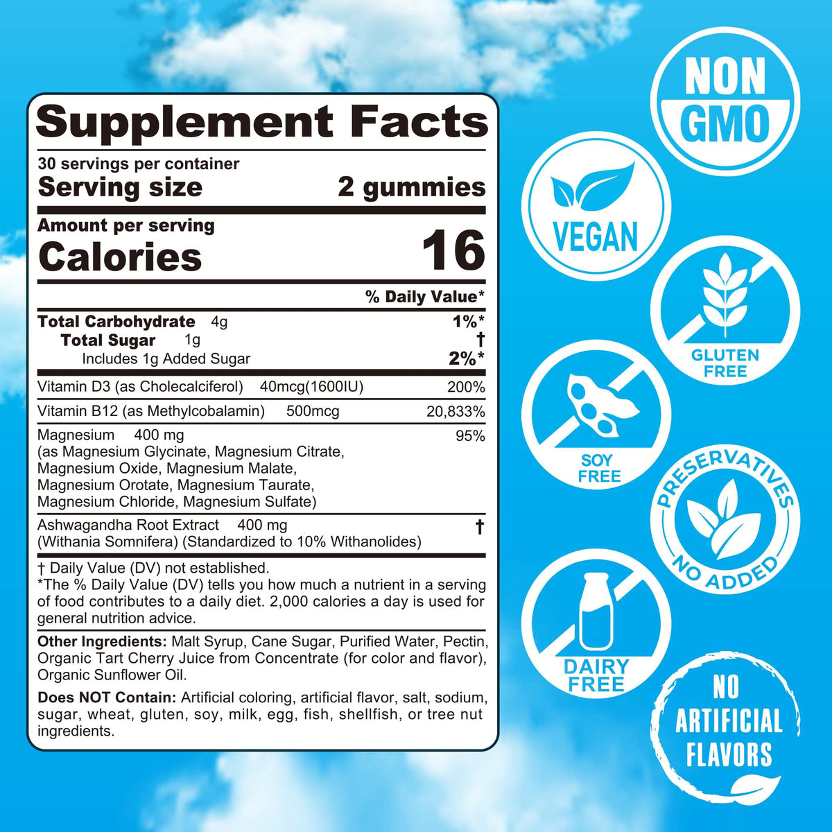 Gummies EnvyCure avec goût de cerise acidulée