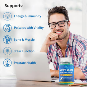 Gummies EnvyCure avec un fond naturel