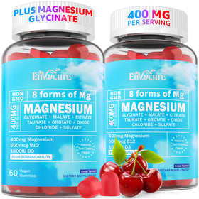 Gummies EnvyCure Magnésium Glycinate Complex 400mg, vue de face