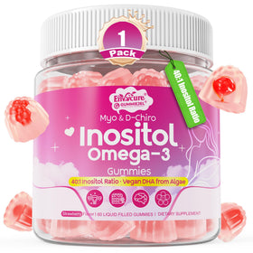 Gummies EnvyCure Myo-Inositol et D-Chiro Inositol 40:1 vue de face