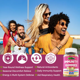 Gummies EnvyCure sur une assiette, présentation attrayante