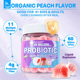 Gummies EnvyDeal, pot ouvert avec gummies visibles