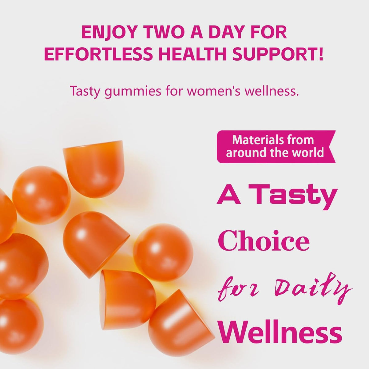 Gummies Équilibre Féminin ANOU ouvertes avec quelques gummies