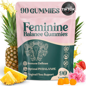 Gummies Équilibre Féminin ORGANIC UPLIFT ananas, sachet de 90 unités