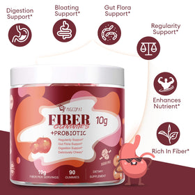Gummies Fibres Migcopat avec une portion dans une main