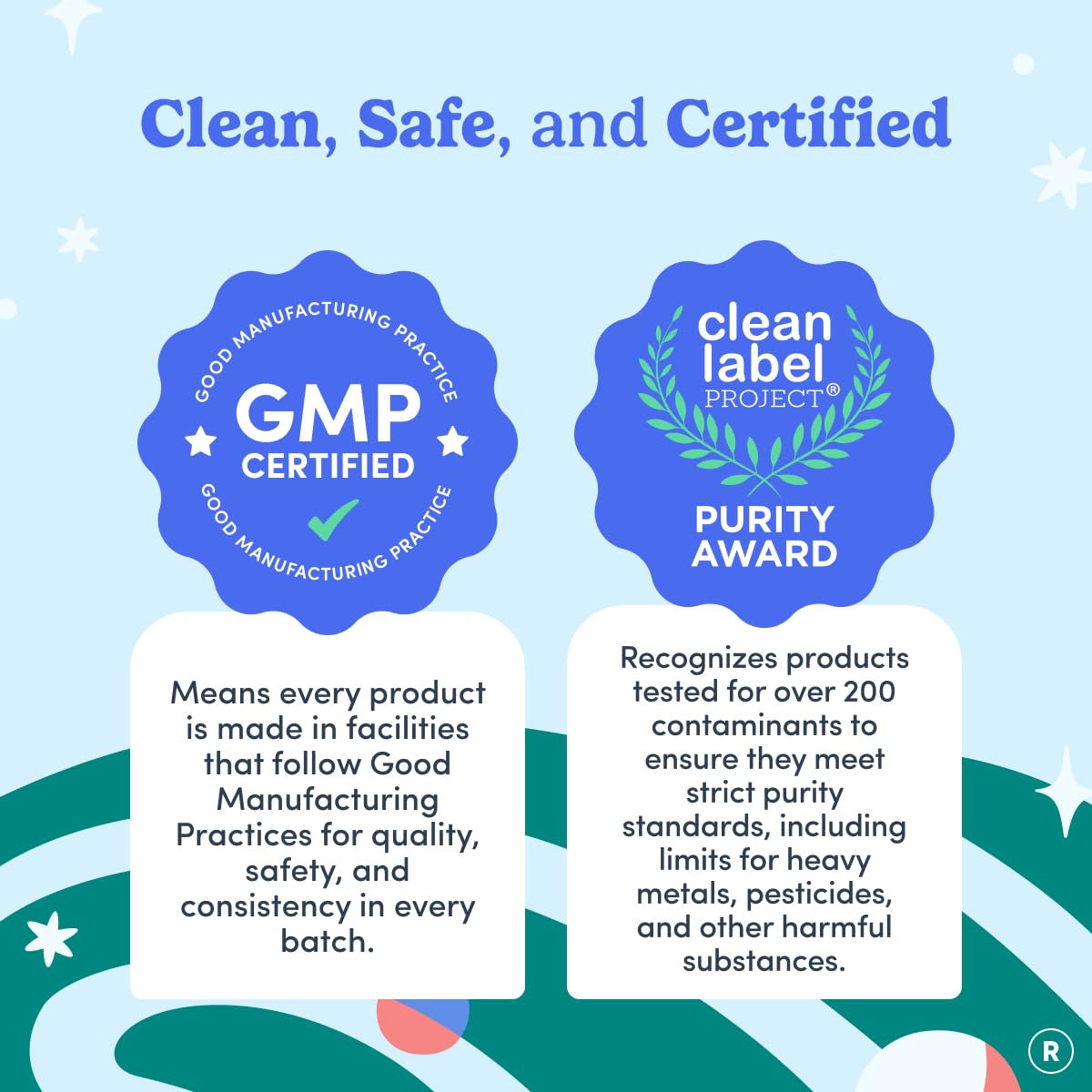 Gummies FIRST DAY en main, mise en avant de la texture moelleuse