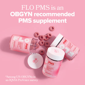 Gummies FLO PMS, vue du dessus du pot