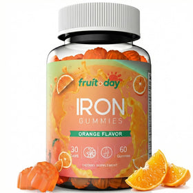 Gummies Fruitoday Fer Bisglycinate 40 mg, vue de l'avant