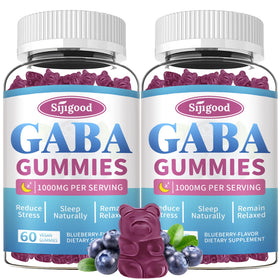 Gummies GABA Sijigood 2 Pack vue de face avec emballage
