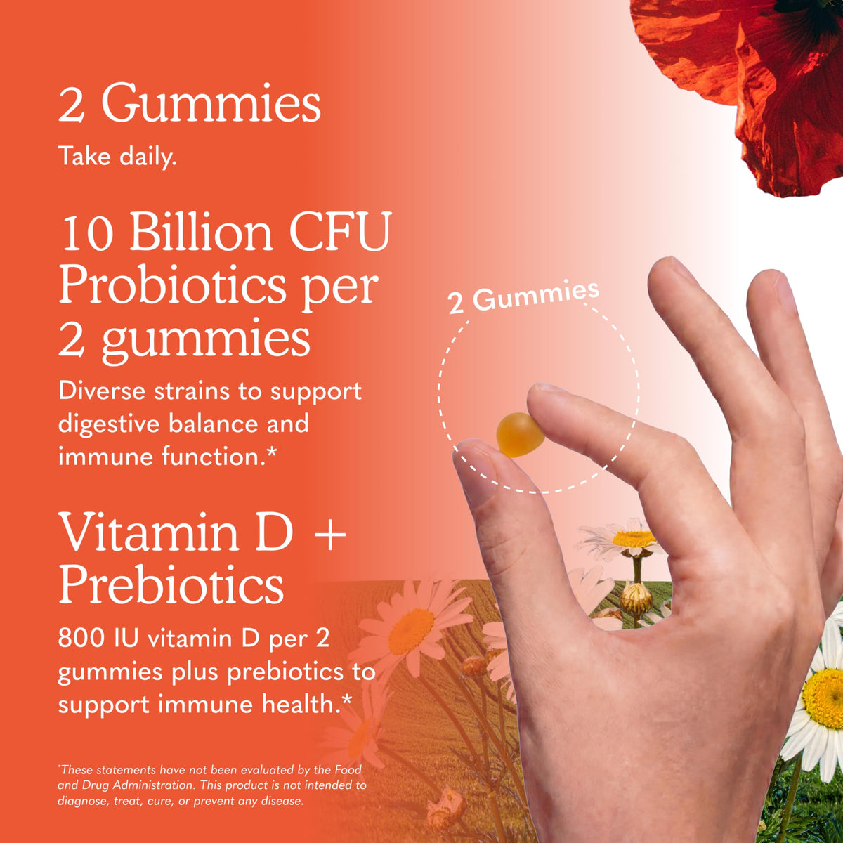 Gummies Garden of Life avec étiquette sans OGM