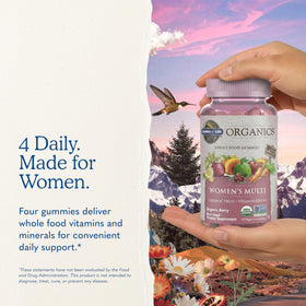Gummies Garden of Life avec label USDA Organic