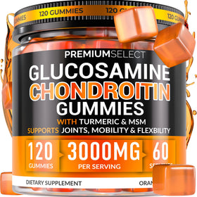 Gummies Glucosamine Chondroitin Premium Select Nutrition vue de face