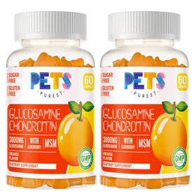 Gummies Glucosamine Chondroitine Pets Purest 472g avant