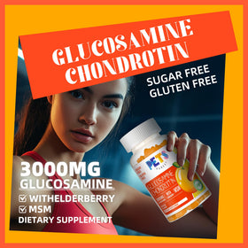 Gummies Glucosamine Chondroitine Pets Purest en gros plan
