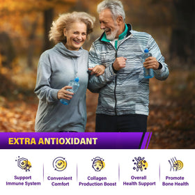 Gummies Glucosamine LILICARE montrant les ingrédients principaux