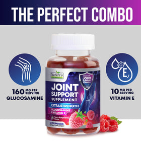 Gummies glucosamine Nature's Gummies dans une main
