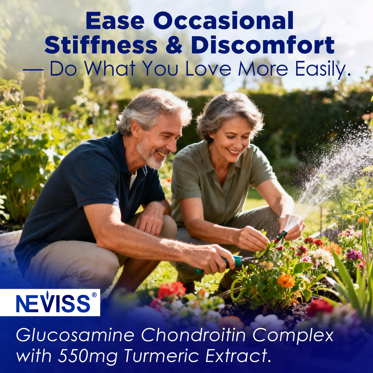 Gummies glucosamine NEVISS ouvertes montrant le centre liquide