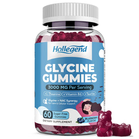 Gummies Glycine 3000MG HOLLEGEND vue de face avec emballage