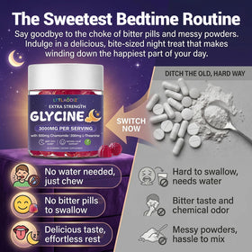Gummies Glycine LTTLAODIZ, présentation en boîte