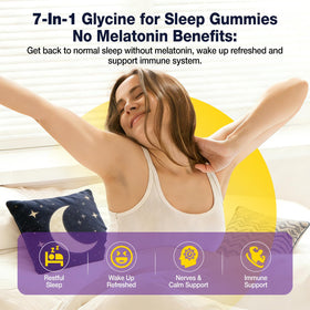 Gummies Glycine NATISLAND avec un fond naturel