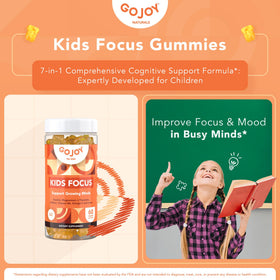Gummies GOJOY NATURALS de profil montrant leur texture et couleur