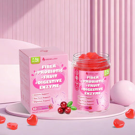 Gummies Grewellogy sur un fond blanc