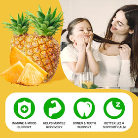 Gummies GrnLife Calcium Magnésium Zinc 120 pièces avec main