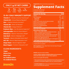 Gummies Grüns daily wellnessé sur une surface en bois