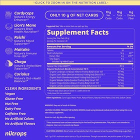 Gummies Grüns Nutrops montrant la texture et la couleur