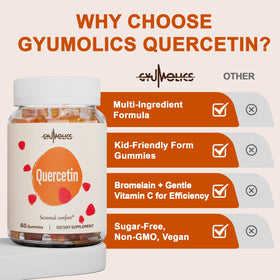 Gummies Gyumolics Quercetine dans un cadre familial, enfants joyeux