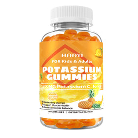 Gummies HAAYI 1200mg de chlorure de potassium, vue de face