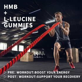 Gummies HAAYI HMB et L-Leucine en pause après l'exercice