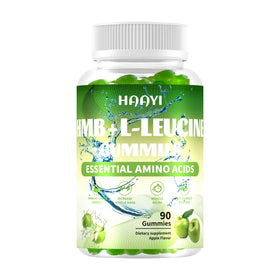 Gummies HAAYI HMB et L-Leucine saveur pomme en vue de face