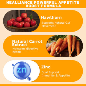 Gummies Healliance pour l'appétit, emballage
