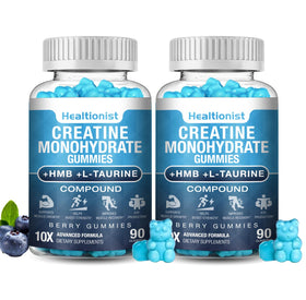 Gummies Healtionist créatine HMB monohydrate 8000MG boîte de 60 pièces
