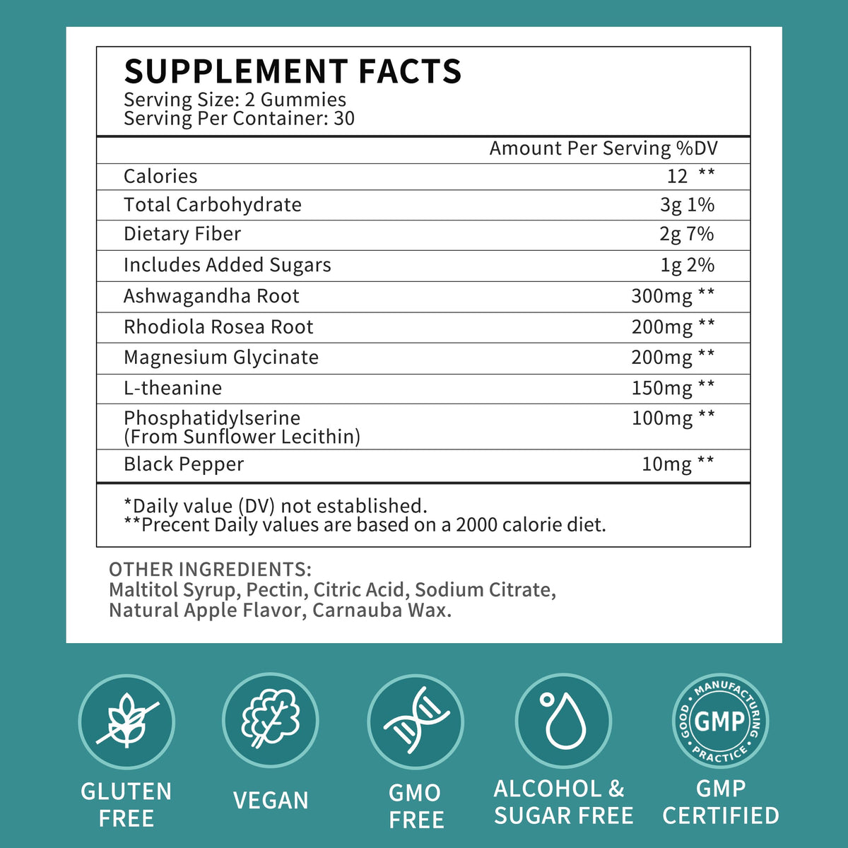Gummies Herbance en gros plan sur une main