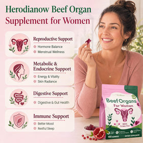 Gummies Herodianow, vue de côté du sachet