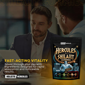 Gummies Holistic Hercules sur fond blanc