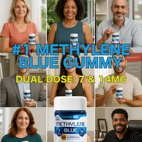 Gummies Holistic MD Methylene Blue avec étiquette de certification