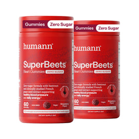 Gummies HumanN SuperBeets 120 Ct pot avant vue