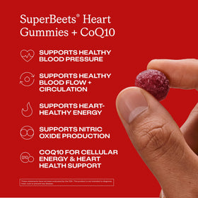 Gummies HumanN SuperBeets 3-en-1 vue de près