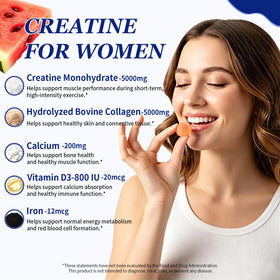 Gummies HUXINSK à la pastèque sur une surface blanche