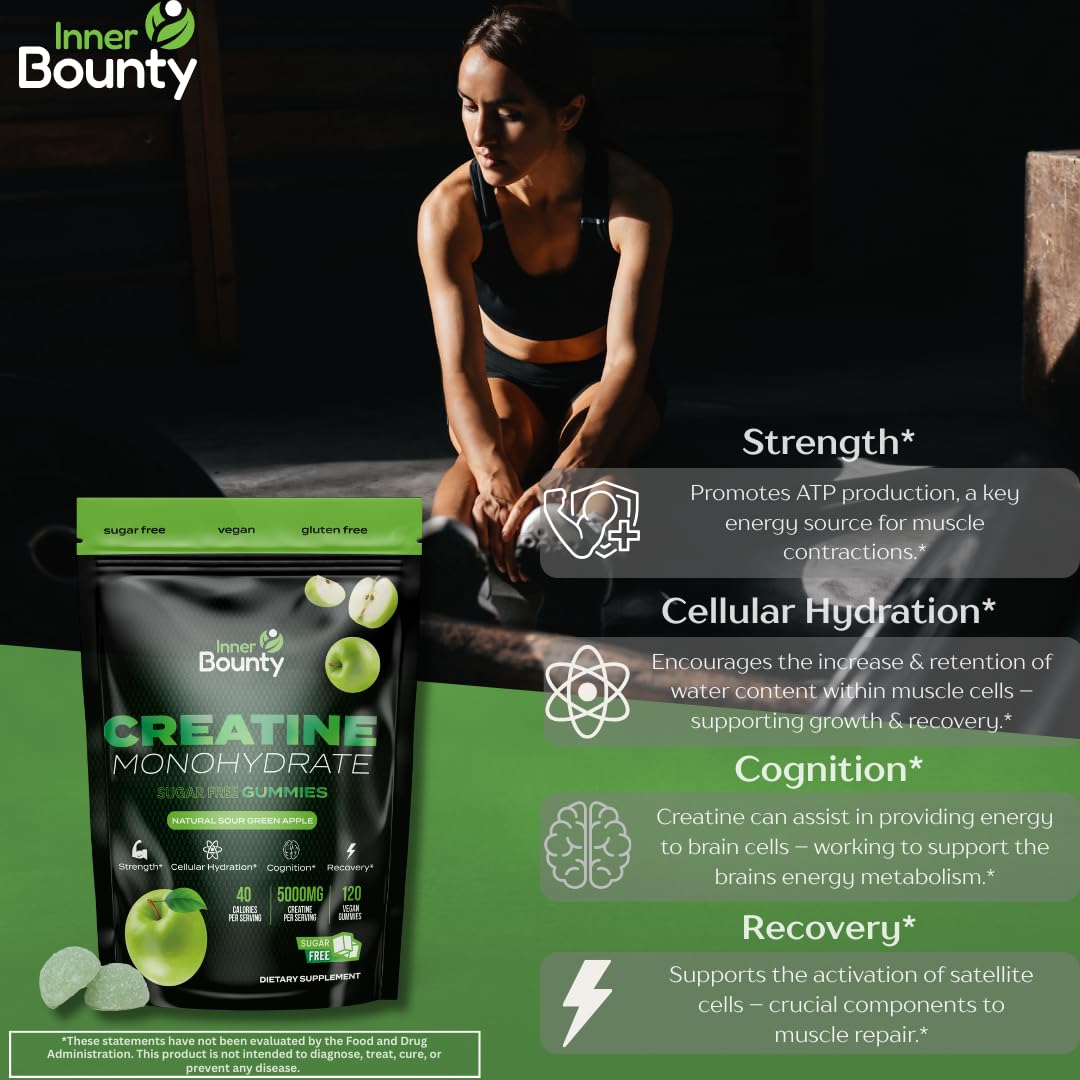 Gummies Inner Bounty dans un bol