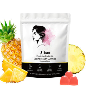 Gummies Itiban pH Féminin 60 gummies ananas devant