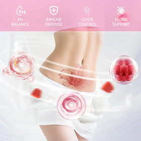 Gummies Itiban pH Féminin sur une table en bois
