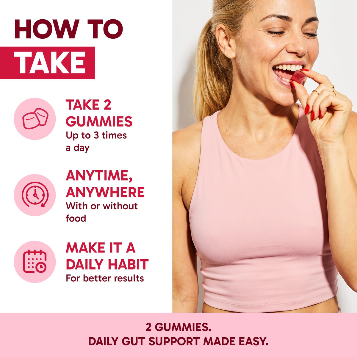 Gummies Jaje Health 10ex Berbérine 800mg sur fond blanc