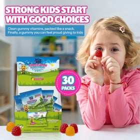 Gummies Jelly.Boo avec étiquettes de valeurs nutritionnelles