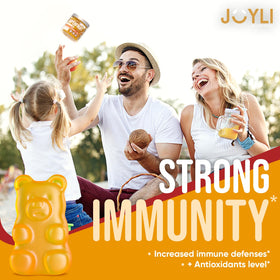 Gummies JOYLI Nutrition présentant leur texture moelleuse