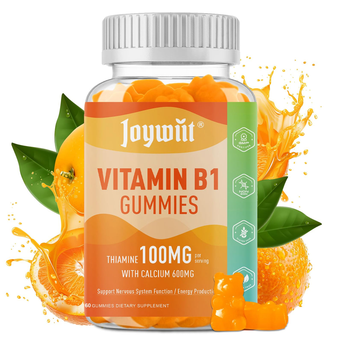 Gummies Joywiit B1 100mg vue de face avec emballage