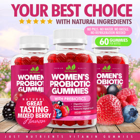 Gummies Just Nutrients avec une poignée de gummies